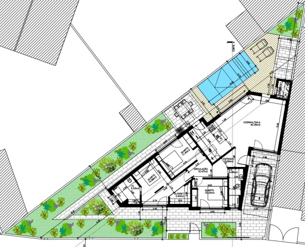 Moradia T3 para Venda em Corroios Planta 1