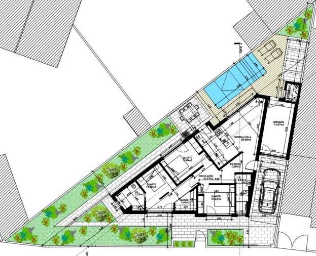 Moradia T3 para Venda em Corroios Planta 2