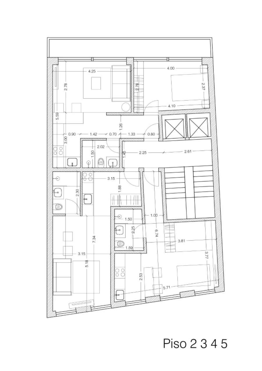 Apartamento T1 para Venda em Cedofeita, Santo Ildefonso, Sé, Miragaia, São Nicolau e Vitória Planta 1