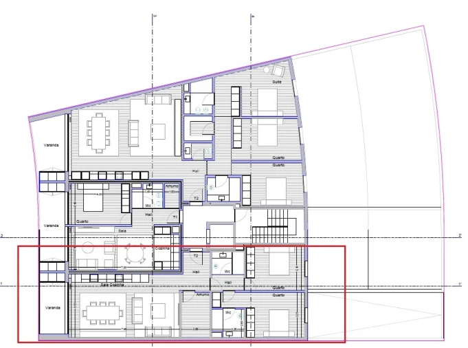 Apartamento T2 para Venda em Cidade da Maia Planta 1