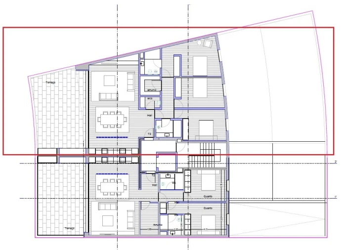 Apartamento T3 para Venda em Cidade da Maia Planta 1