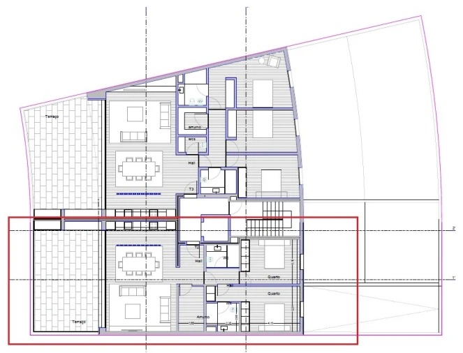 Apartamento T2 para Venda em Cidade da Maia Planta 1