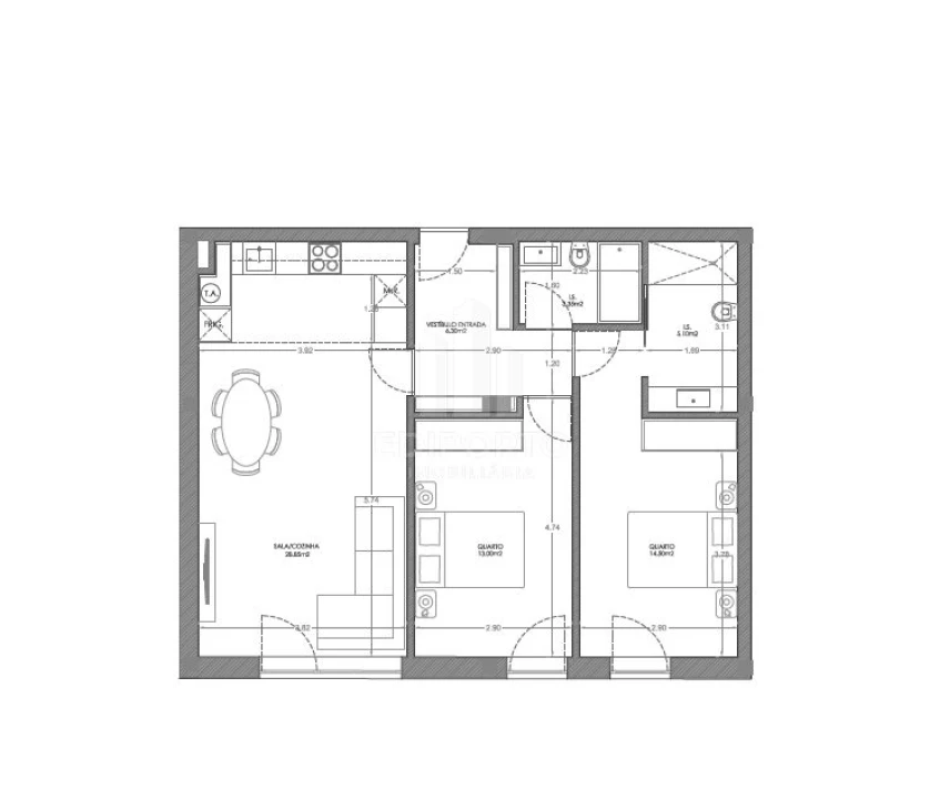 Apartamento T2 para Venda em Bonfim Foto 13