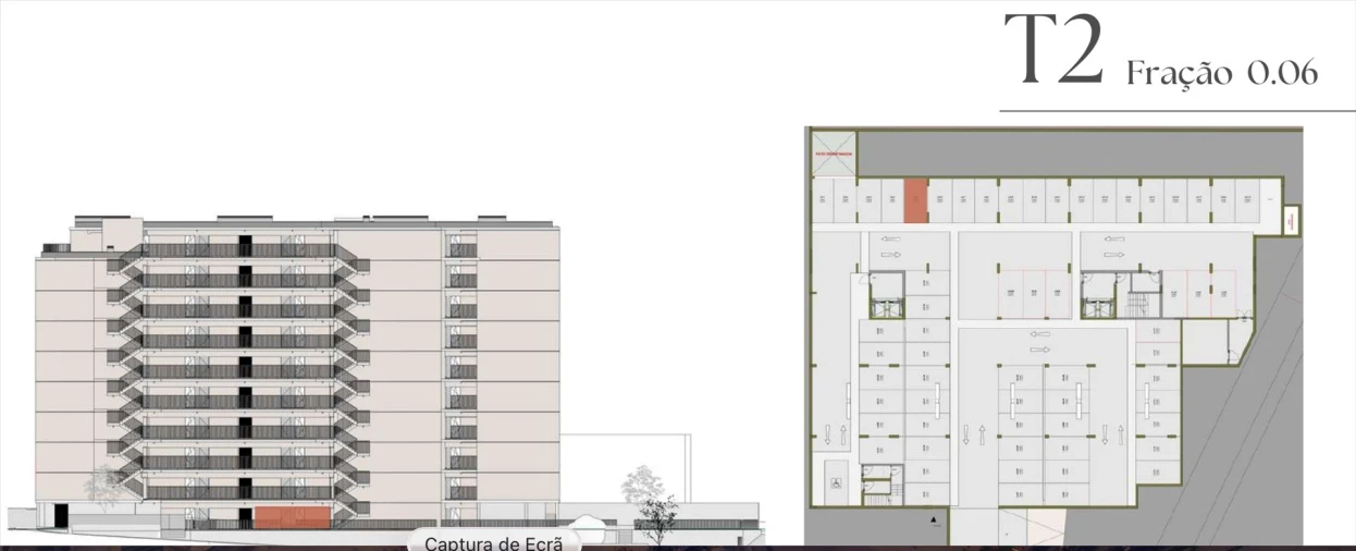 Apartamento T2 para Venda em Mafamude e Vilar do Paraíso Foto 12