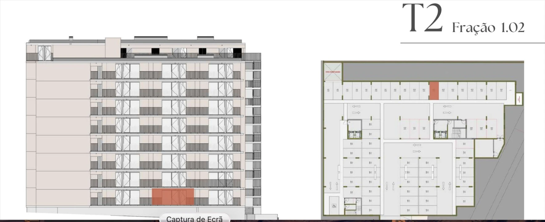 Apartamento T2 para Venda em Mafamude e Vilar do Paraíso Foto 12