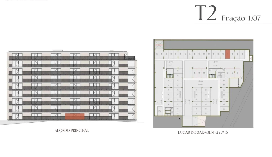 Apartamento T2 para Venda em Mafamude e Vilar do Paraíso Foto 7