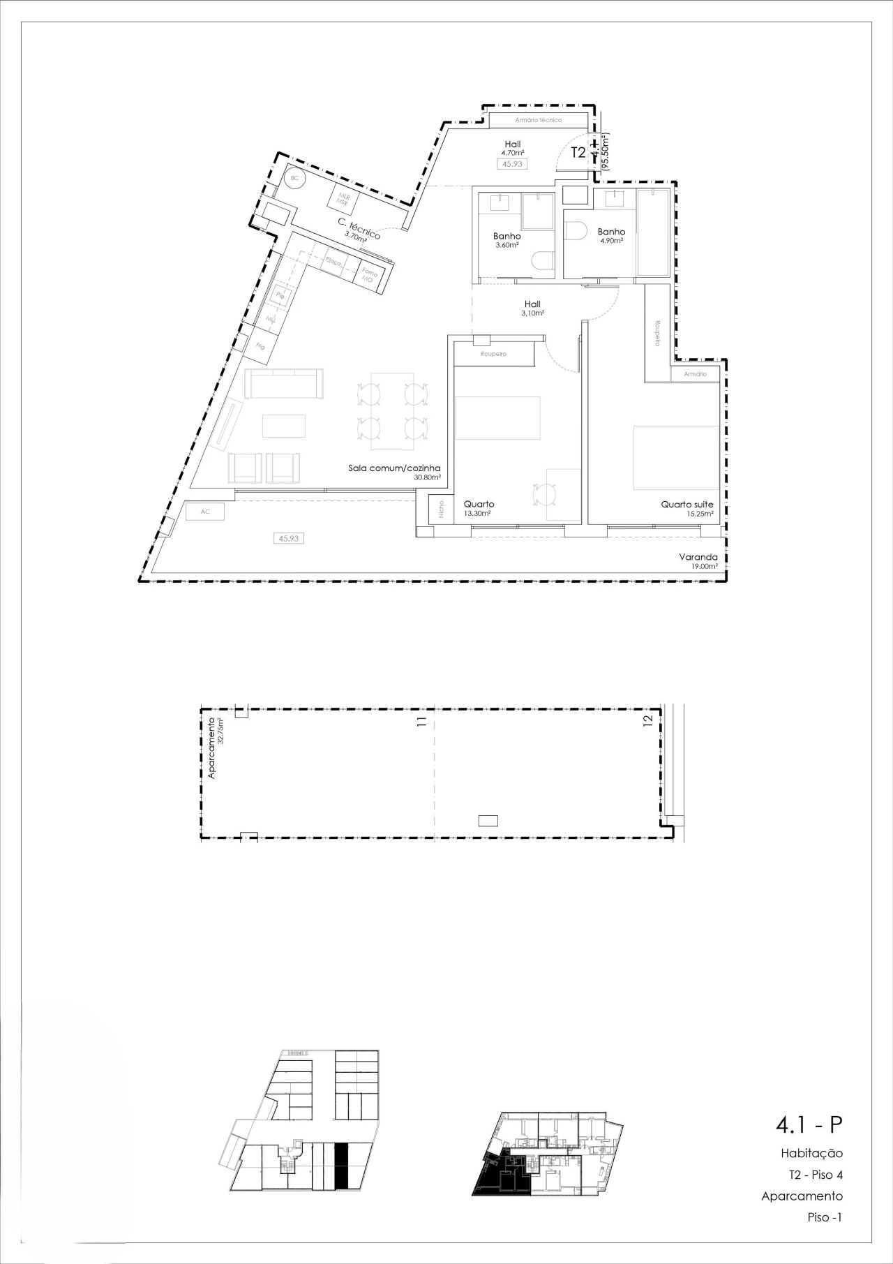 Apartamento T2 para Venda em Gulpilhares e Valadares Foto 14