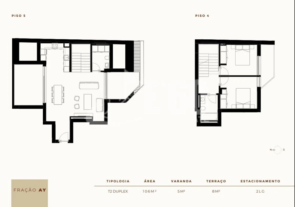 Apartamento T2 para Venda em Espinho Foto 12