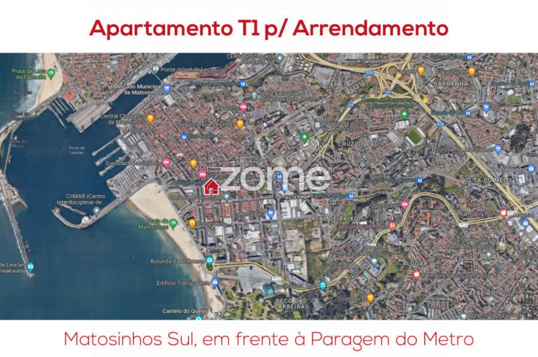 Apartamento T2 para Arrendamento em Matosinhos e Leça da Palmeira Foto 22