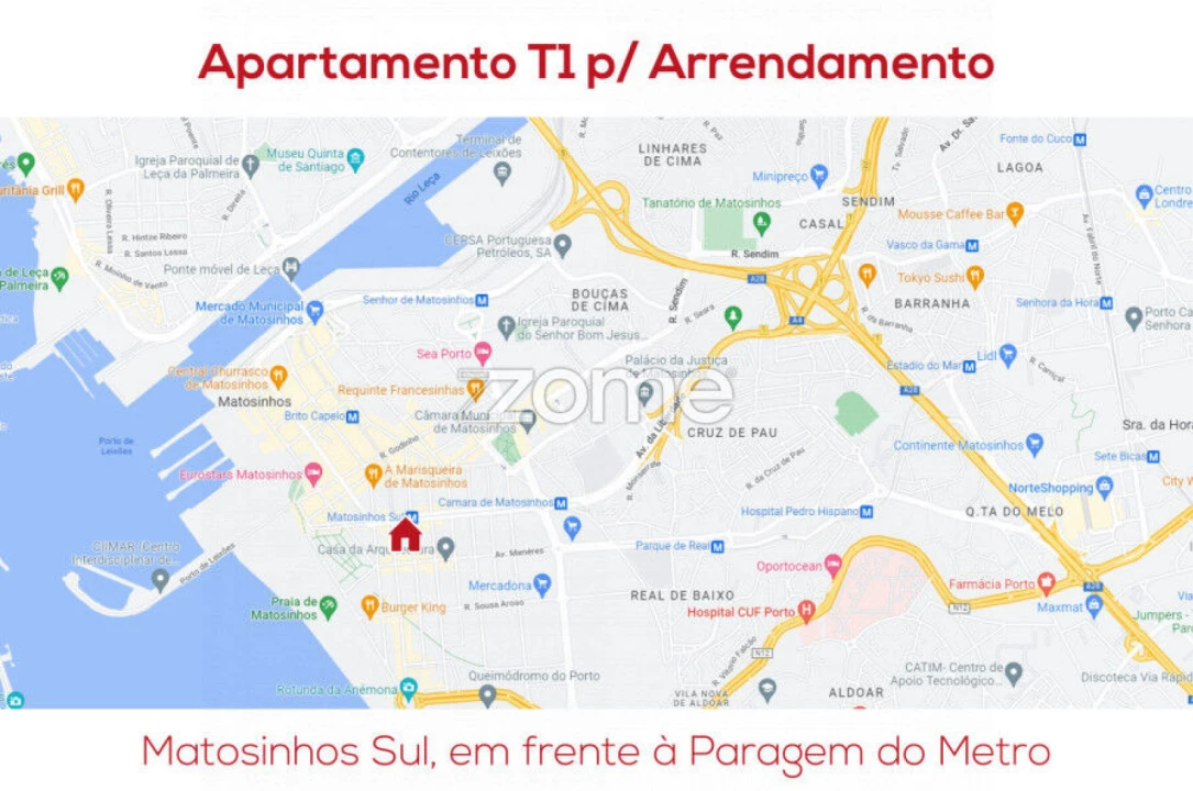 Apartamento T2 para Arrendamento em Matosinhos e Leça da Palmeira Foto 23