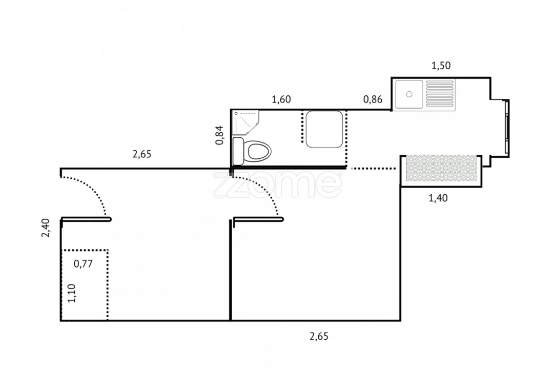 Apartamento T1 para Venda em Santa Maria Maior Foto 7