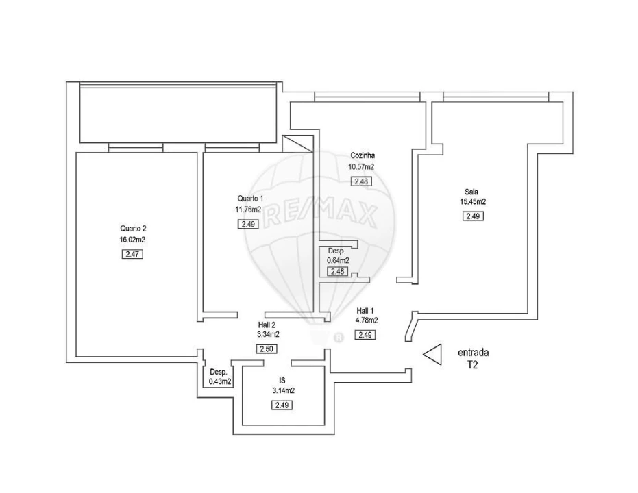 Apartamento T2 para Venda em Águas Livres Foto 24