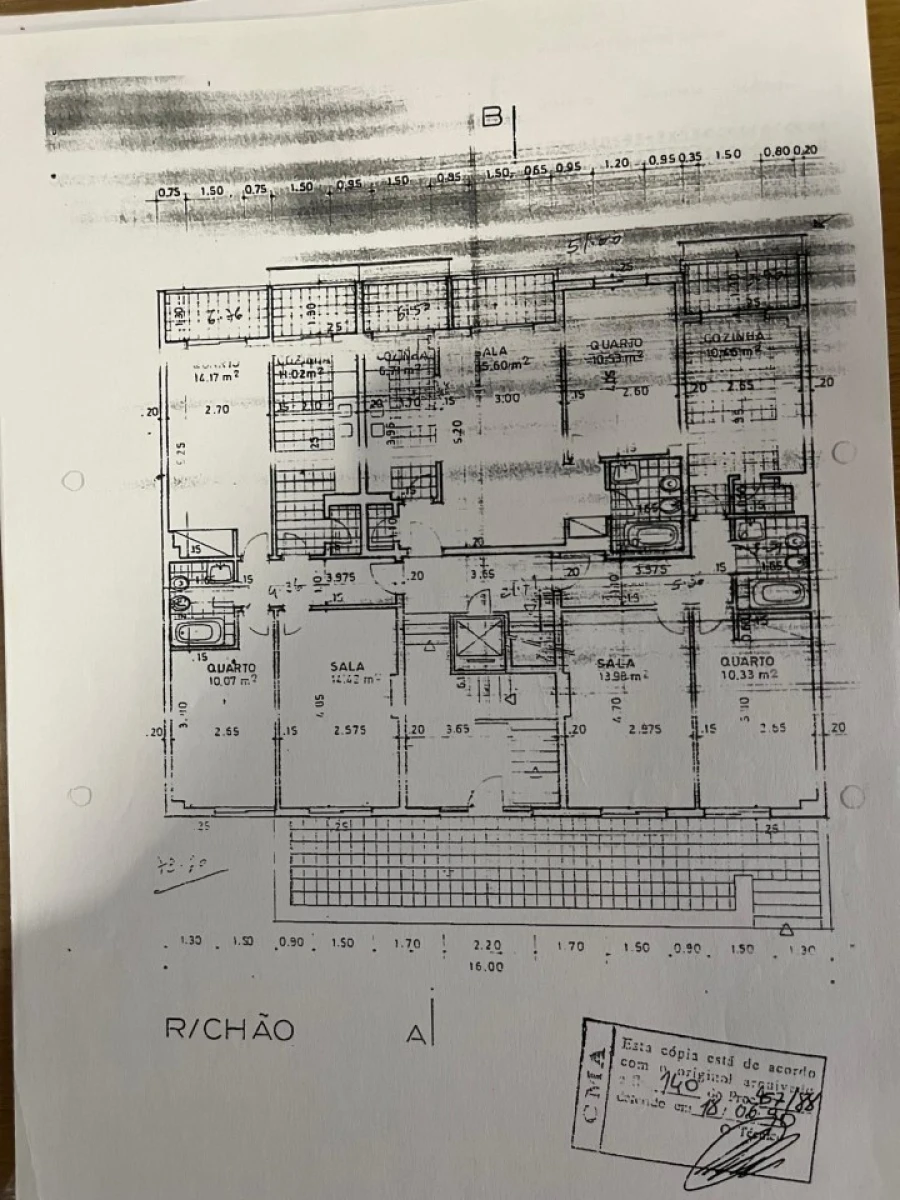 Apartamento T1 para Venda em Laranjeiro e Feijó Planta 1