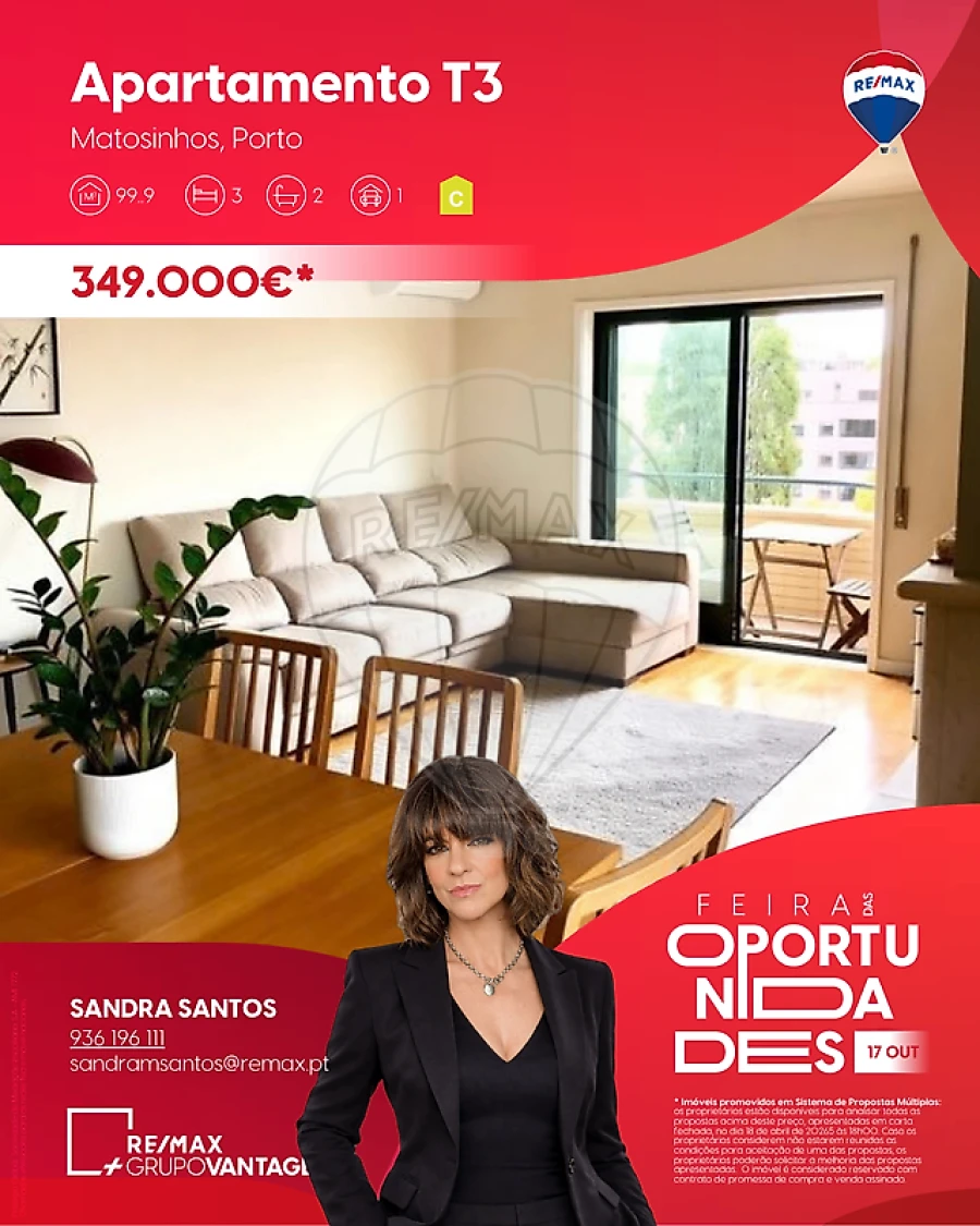Apartamento T3 para Venda em São Mamede de Infesta e Senhora da Hora Foto 25