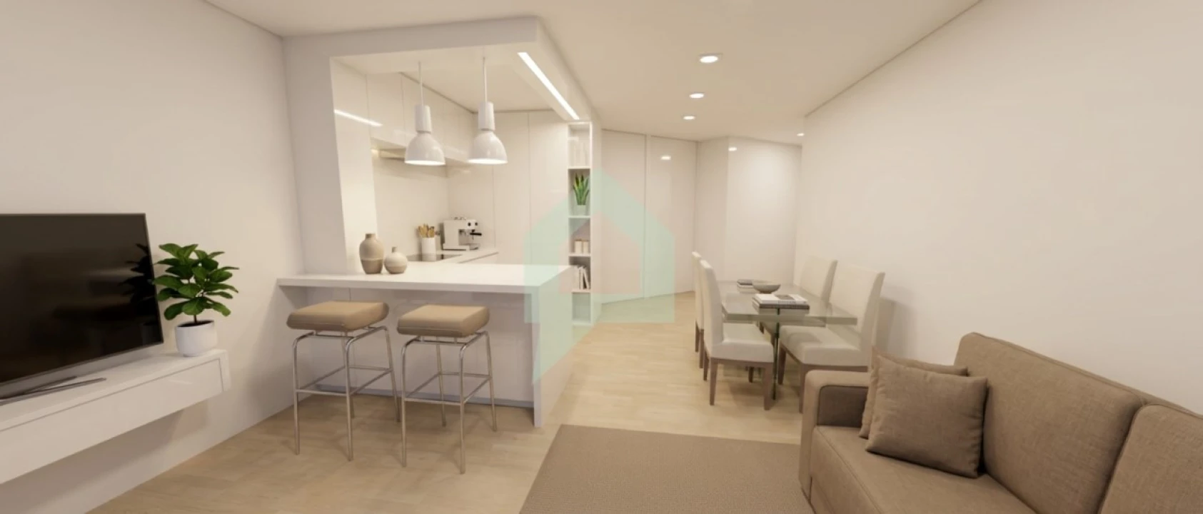 Apartamento T1 para Venda em Barcelos, V.Boa, V.Frescainha Foto 2