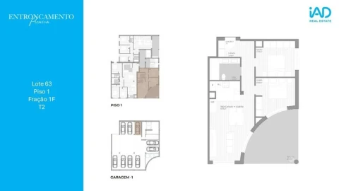 Apartamento T2 para Venda em São João Baptista