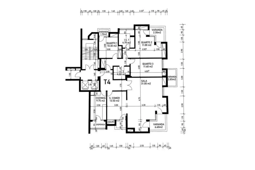 Apartamento T4 para Venda em Areeiro Foto 37