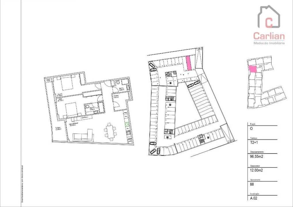 Apartamento T3 para Venda em Arcozelo Foto 11