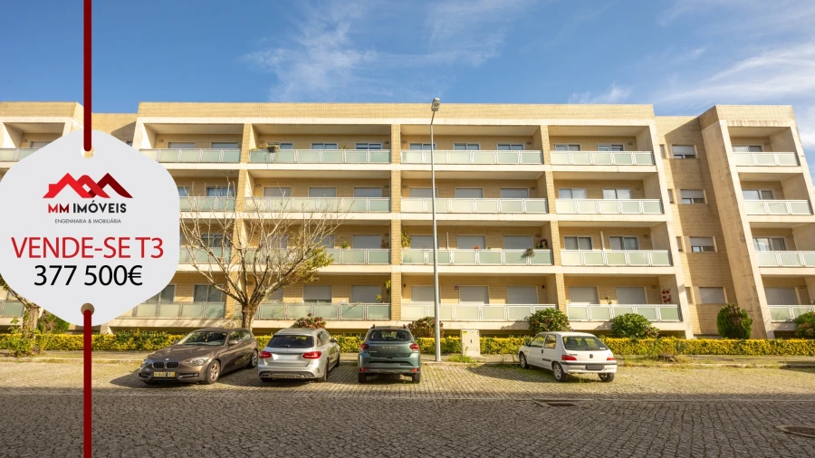 Apartamento T3 para Venda em Aguas Santas