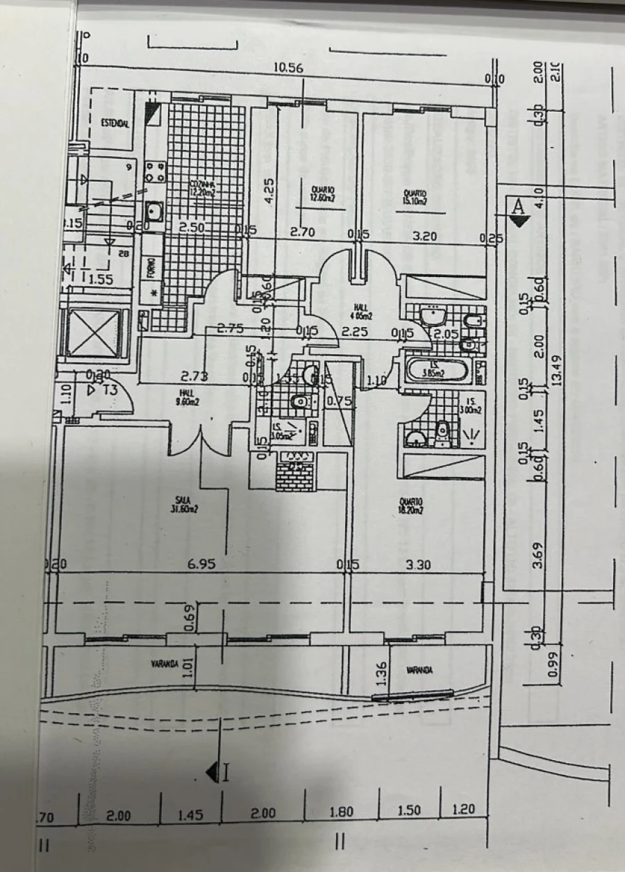 Apartamento T3 para Venda em Alto do Seixalinho, Santo André e Verderena Planta 1