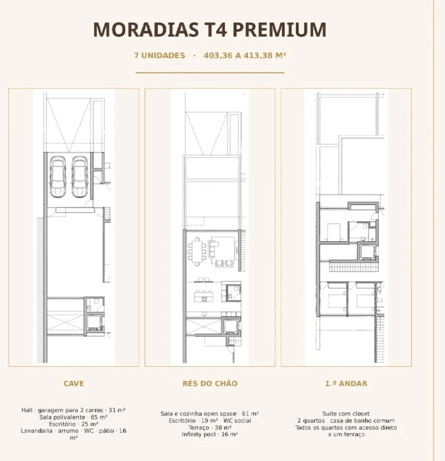 Moradia T3 para Venda em Grijó e Sermonde Planta 2