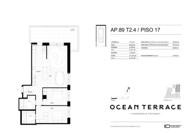 Apartamento T2 para Venda em Matosinhos e Leça da Palmeira