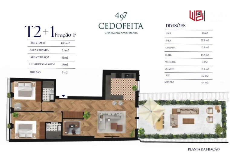 Apartamento T3 para Venda em Cedofeita, Santo Ildefonso, Sé, Miragaia, São Nicolau e Vitória Foto 19