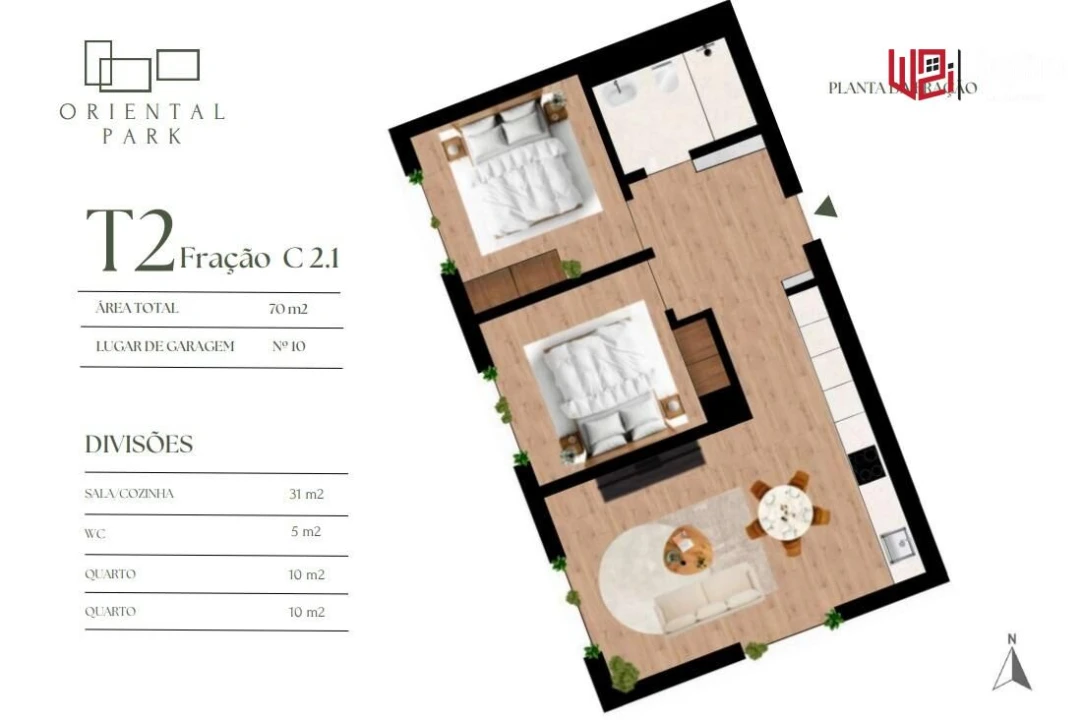 Apartamento T2 para Venda em Campanhã Foto 32