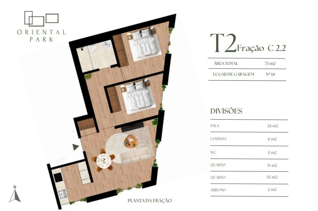 Apartamento T2 para Venda em Campanhã Foto 37