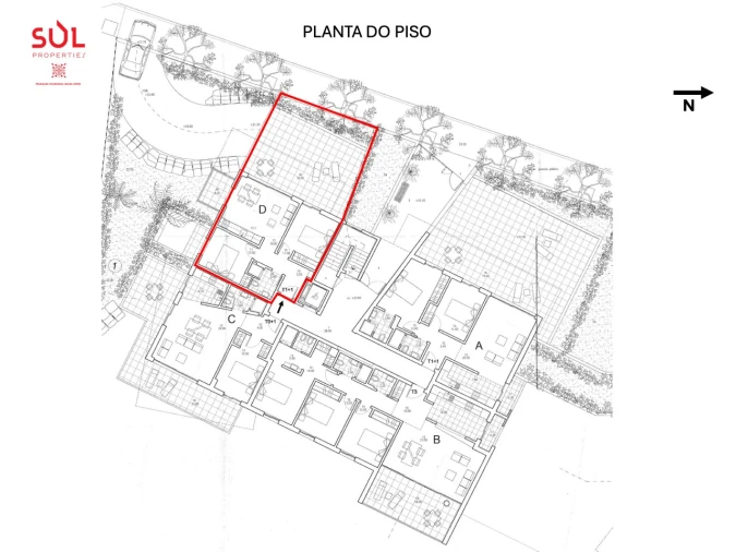Apartamento T2 para Venda em Portimão Planta 1