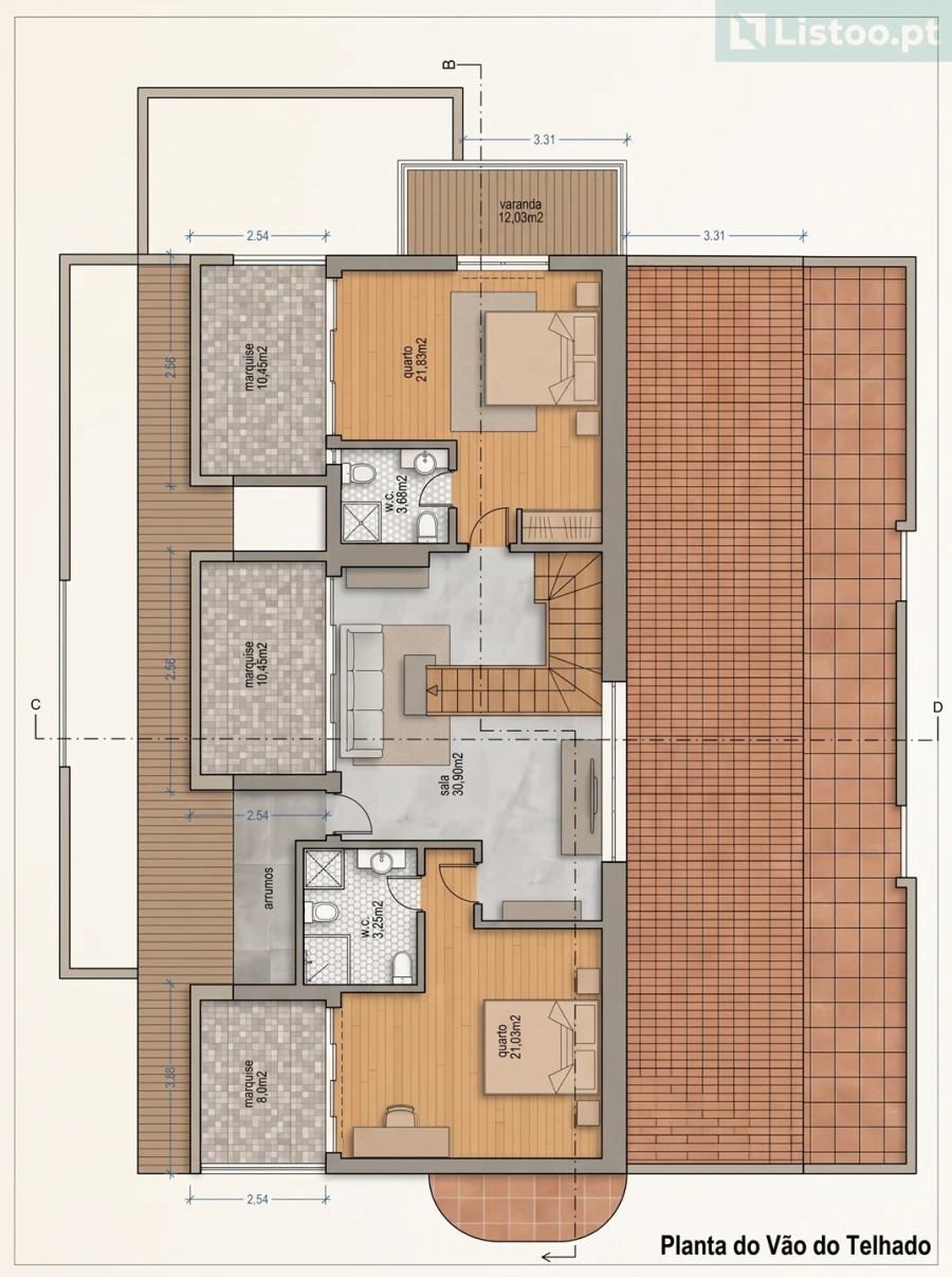 Apartamento T5 para Venda em Aldoar, Foz do Douro e Nevogilde Foto 36