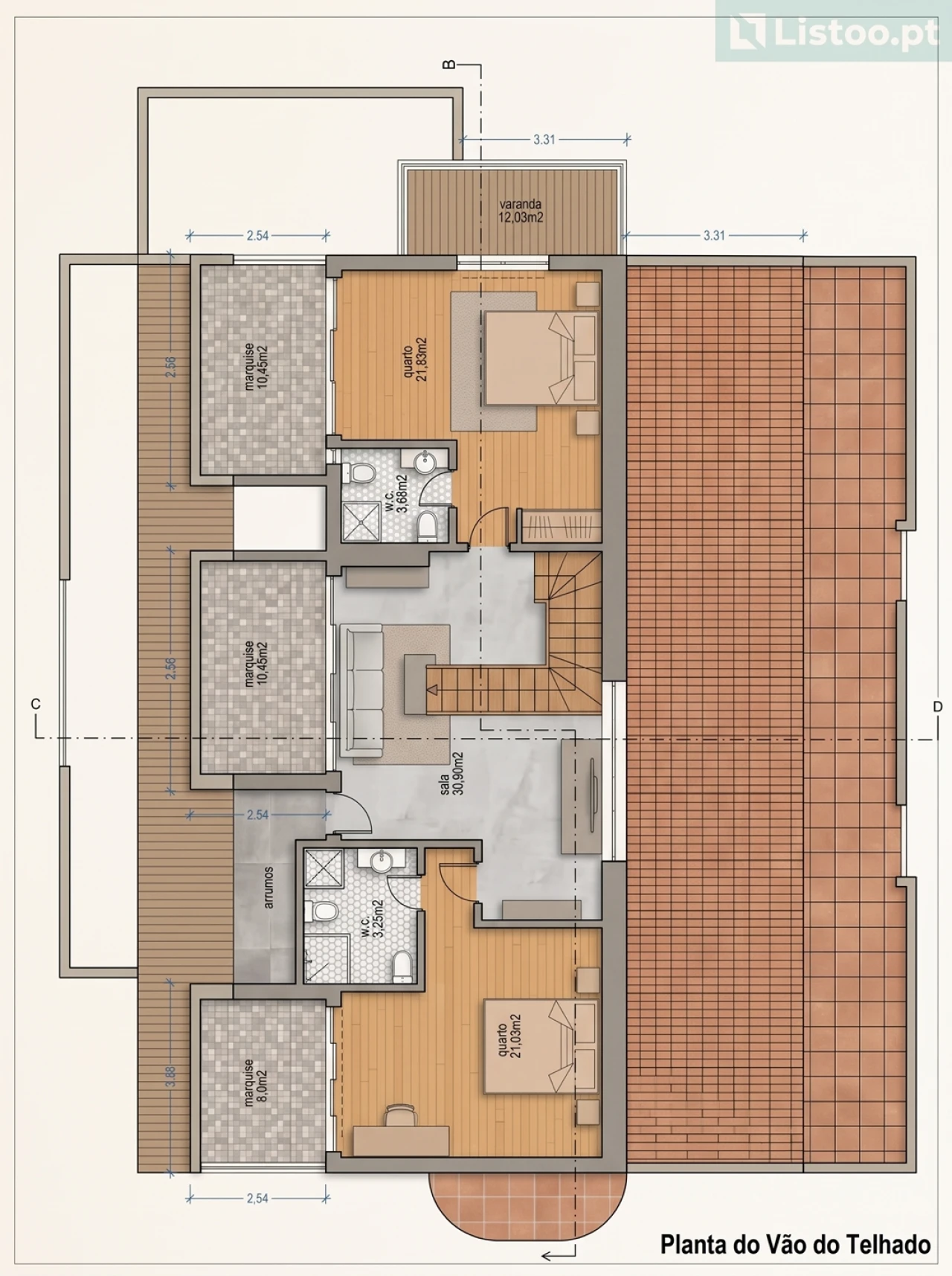 Apartamento T5 para Venda em Aldoar, Foz do Douro e Nevogilde Foto 36