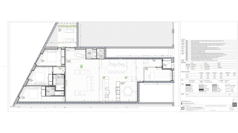 Apartamento T3 para Venda em Lordelo do Ouro e Massarelos Planta 1