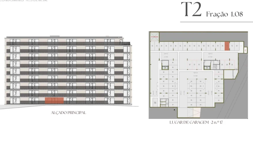 Apartamento T2 para Venda em Mafamude e Vilar do Paraíso Foto 7