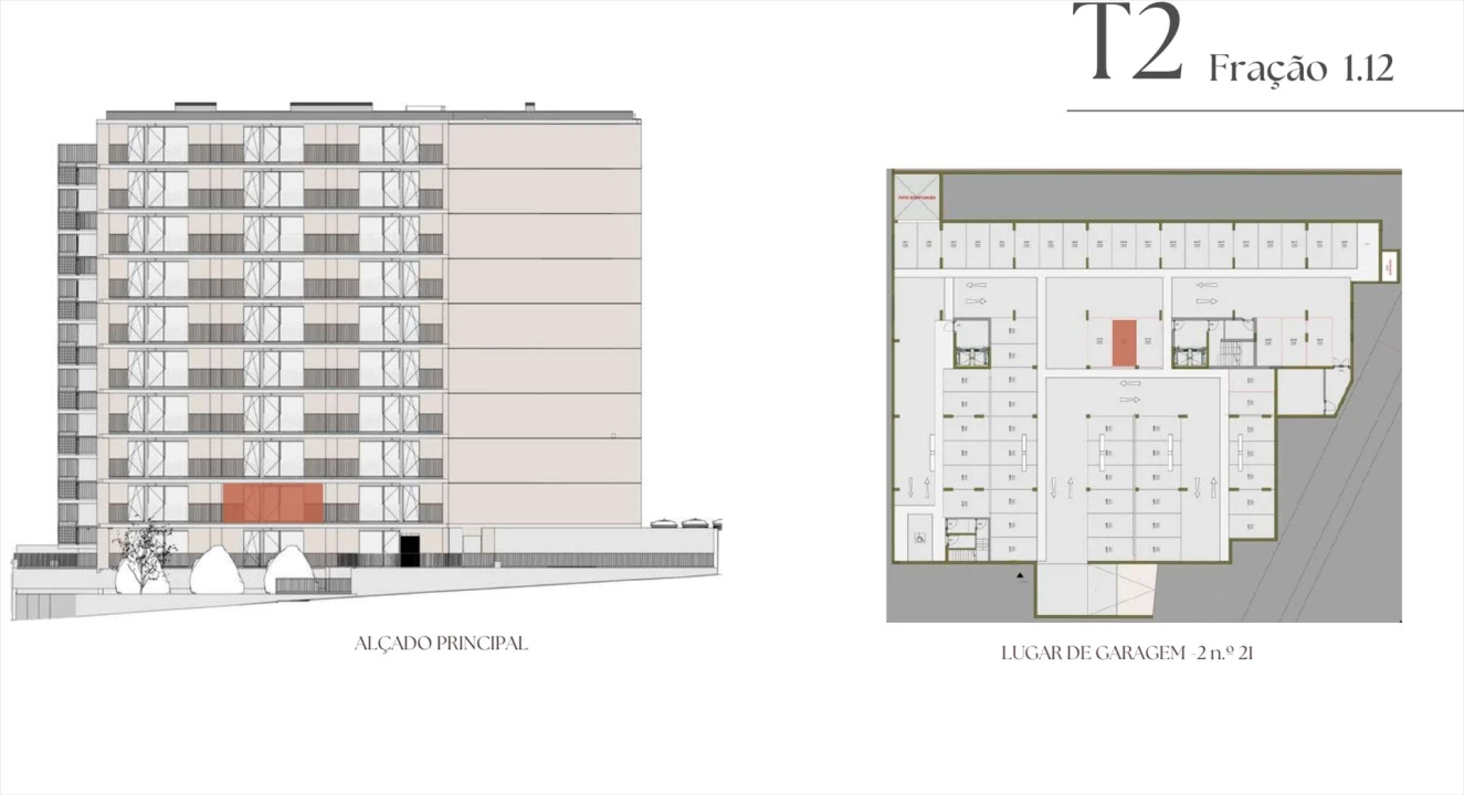 Apartamento T2 para Venda em Mafamude e Vilar do Paraíso Foto 7