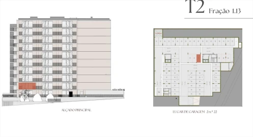 Apartamento T2 para Venda em Mafamude e Vilar do Paraíso