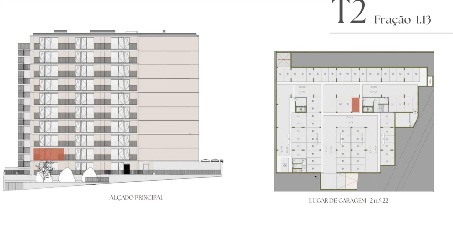 Apartamento T2 para Venda em Mafamude e Vilar do Paraíso Foto 7
