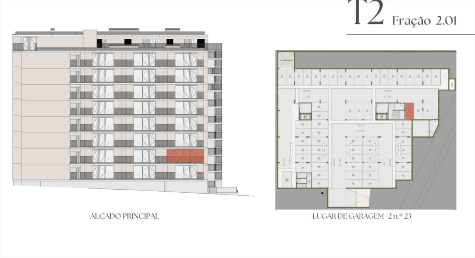 Apartamento T2 para Venda em Mafamude e Vilar do Paraíso Foto 7