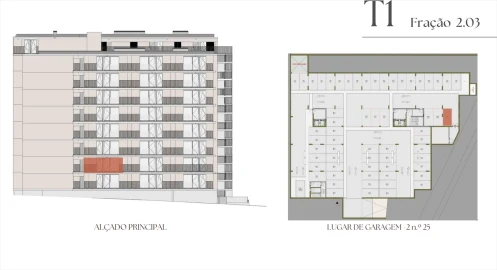 Apartamento T1 para Venda em Mafamude e Vilar do Paraíso