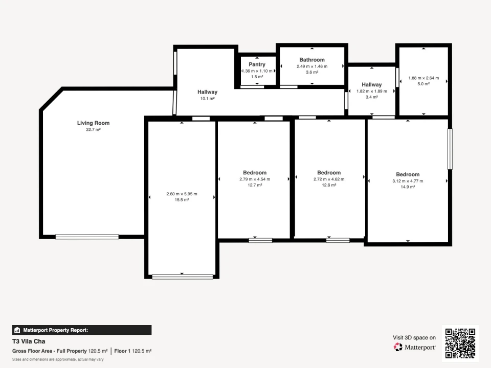 Apartamento T3 para Arrendamento em Santo Antonio da Charneca Foto 17