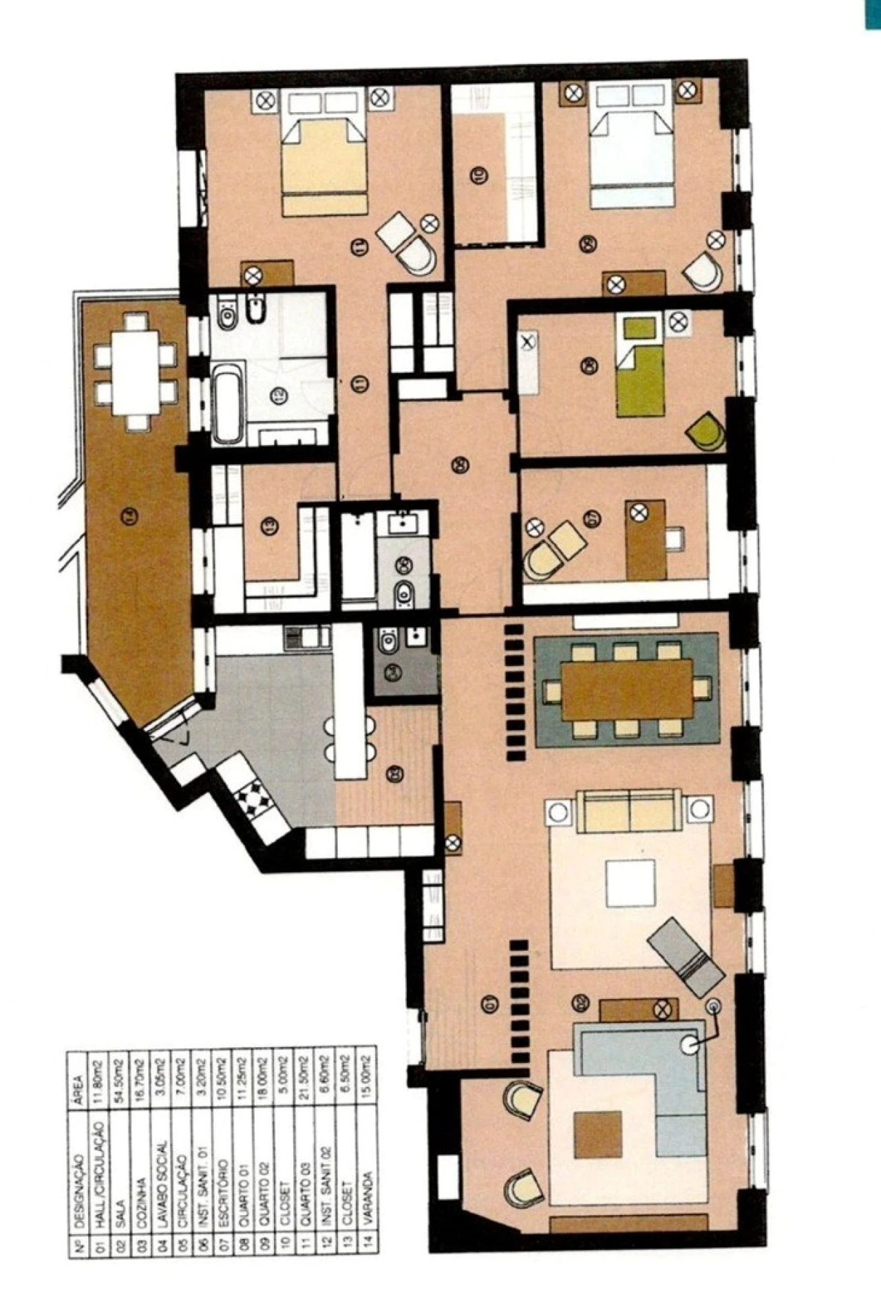 Apartamento T4 para Venda em Arroios Foto 42