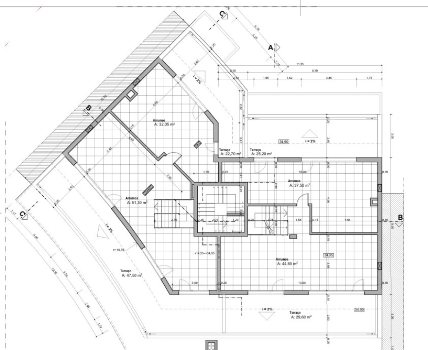 Apartamento T3 para Venda em Montijo e Afonsoeiro Planta 2