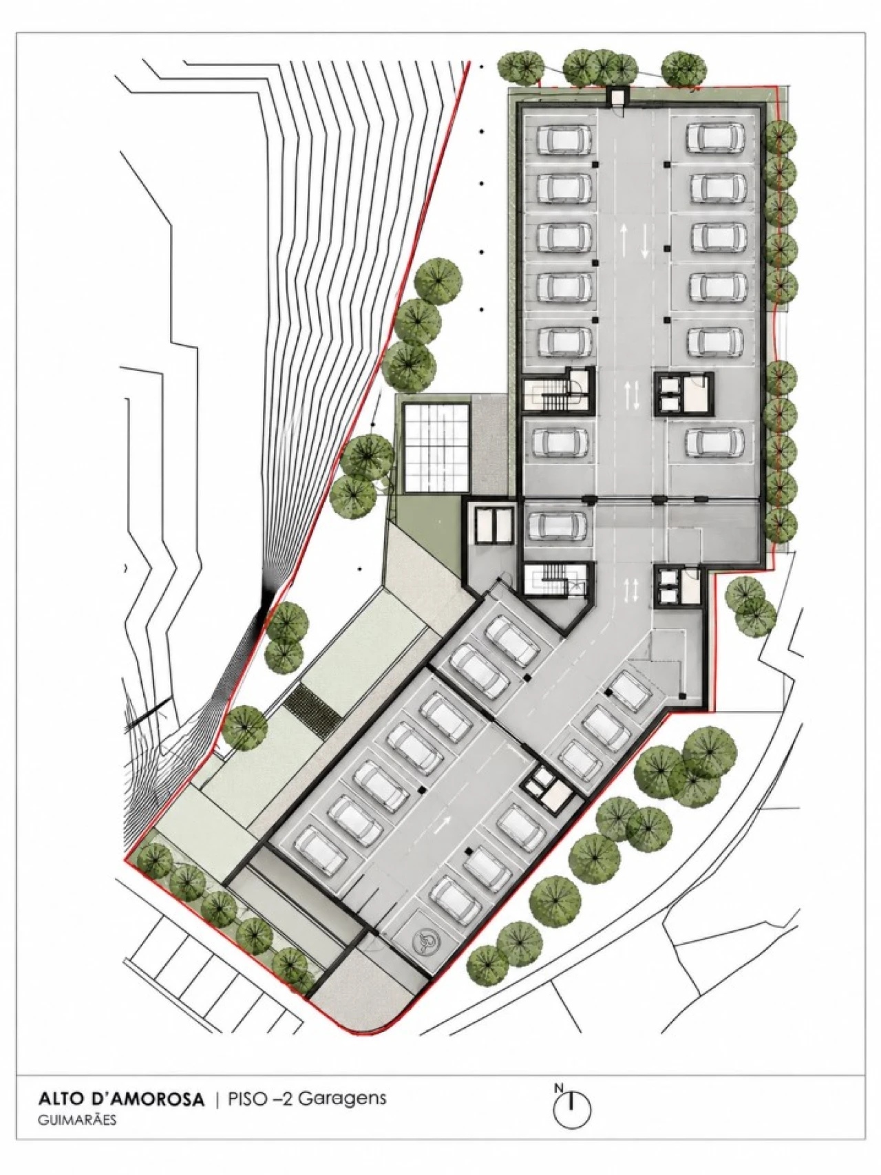 Apartamento T3 para Venda em Azurem Planta 4