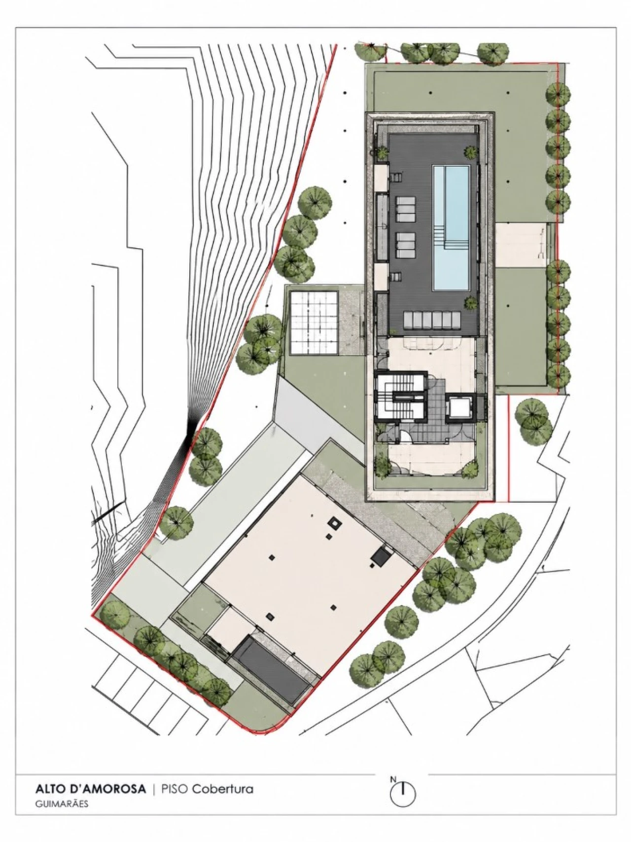 Apartamento T3 para Venda em Azurem Planta 2