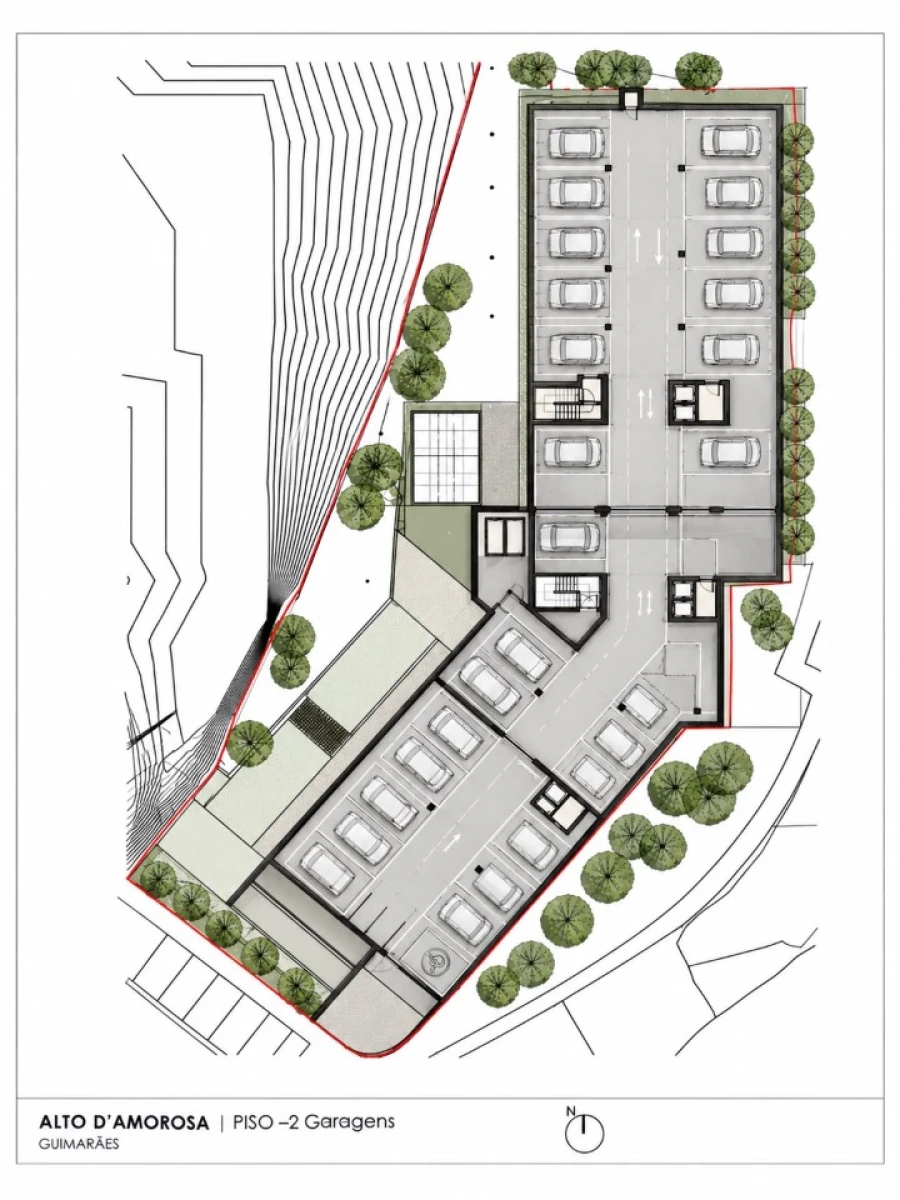 Apartamento T3 para Venda em Azurem Planta 4