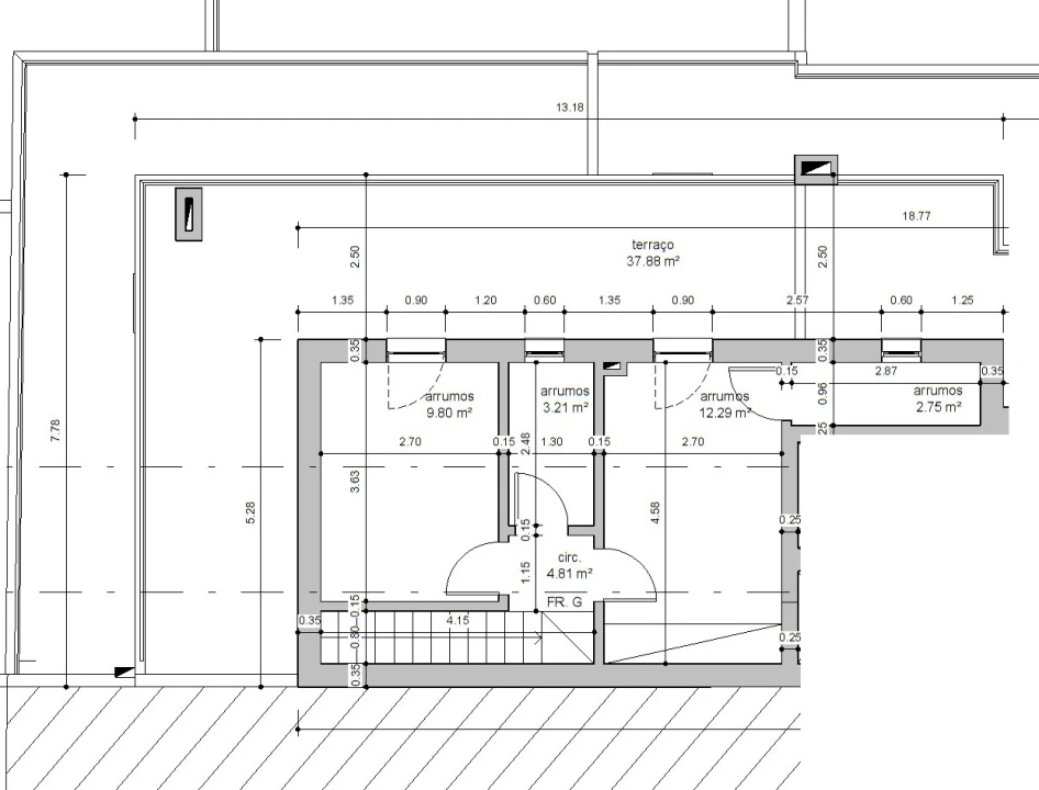 Apartamento T3 para Venda em Vila Real de Santo Antonio Planta 2