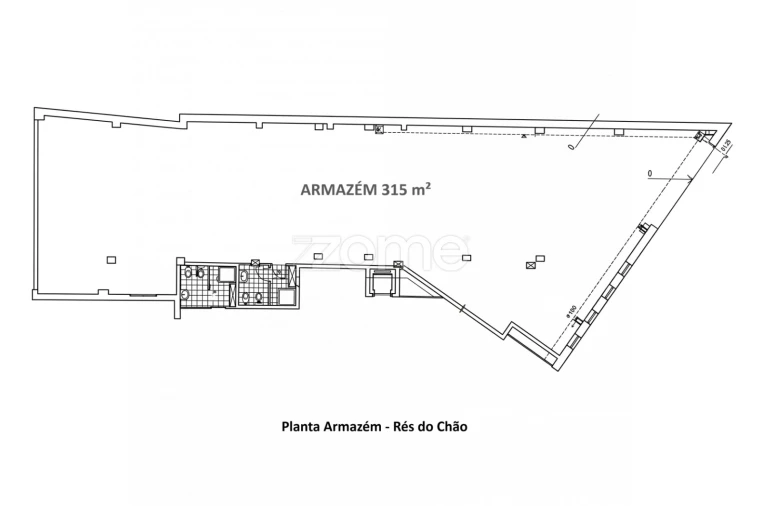 Terreno Comércio / Armazém para Venda em Bonfim Planta 1
