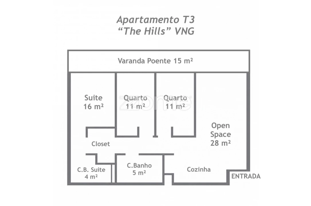 Apartamento T3 para Venda em Oliveira do Douro Foto 23
