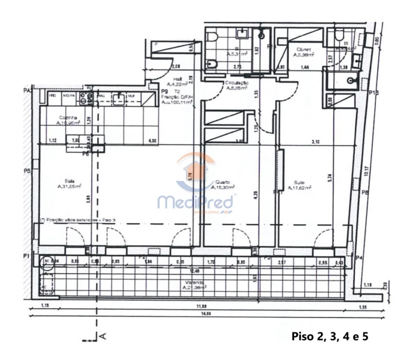 Apartamento T2 para Venda em Ramada e Caneças Foto 24