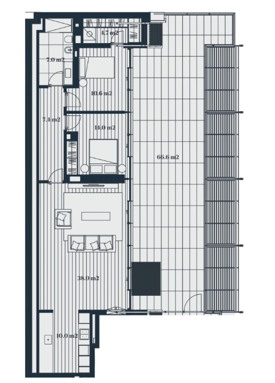 Apartamento T2 para Venda em Marvila Planta 1